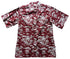 Made in USA - Go Barefoot Men's Island Palms Reverse Aloha Shirt